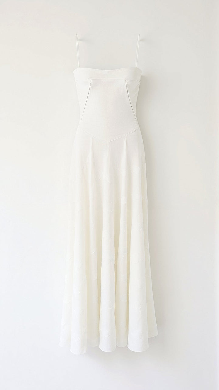 Caroline | Dames Bruiloft Gast Slip Maxi Jurk