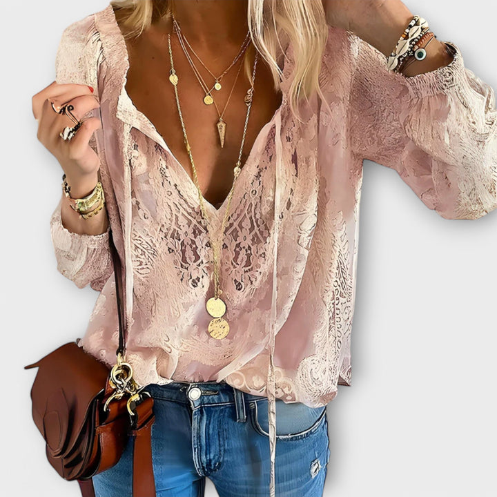 Brunetta | Verfijnde Blouse
