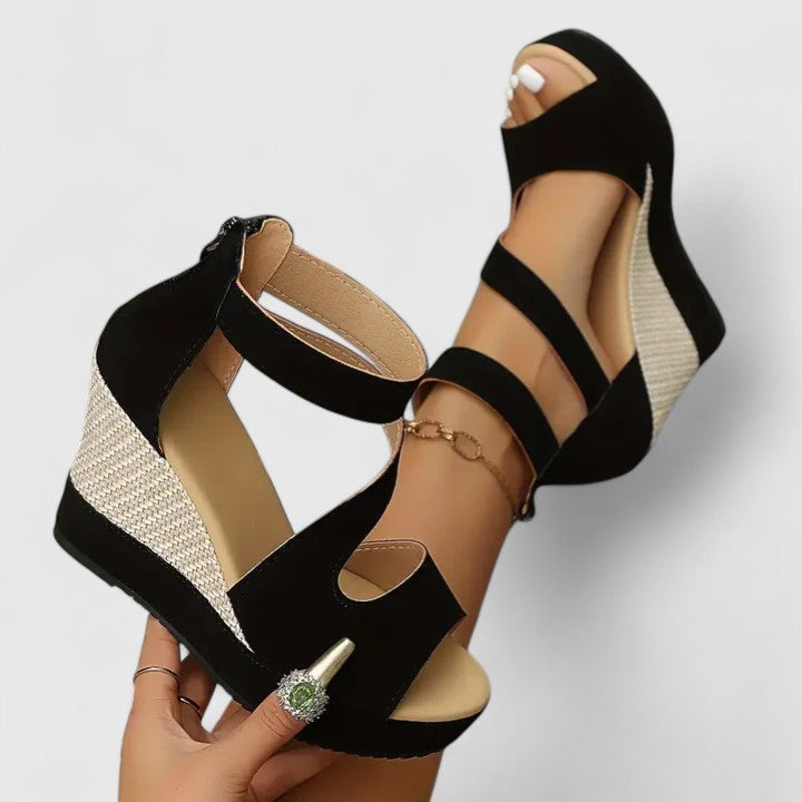 Zynavielle | Orthopedische Wedge Sandalen
