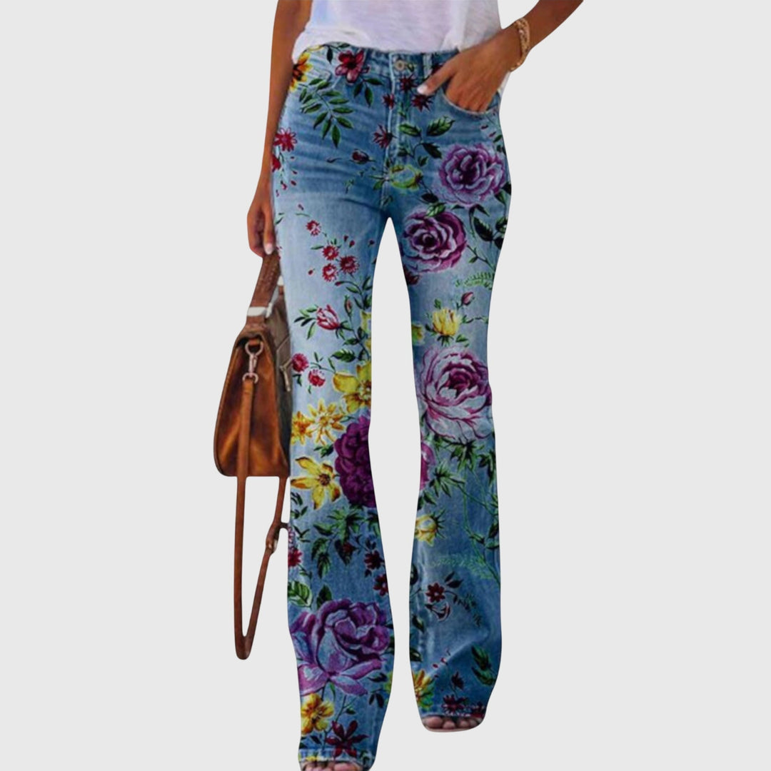 Broek Met Bloemen