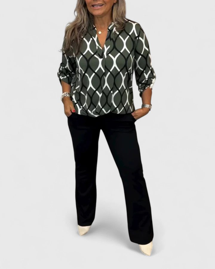 Calindrah | Verfijnde Blouse
