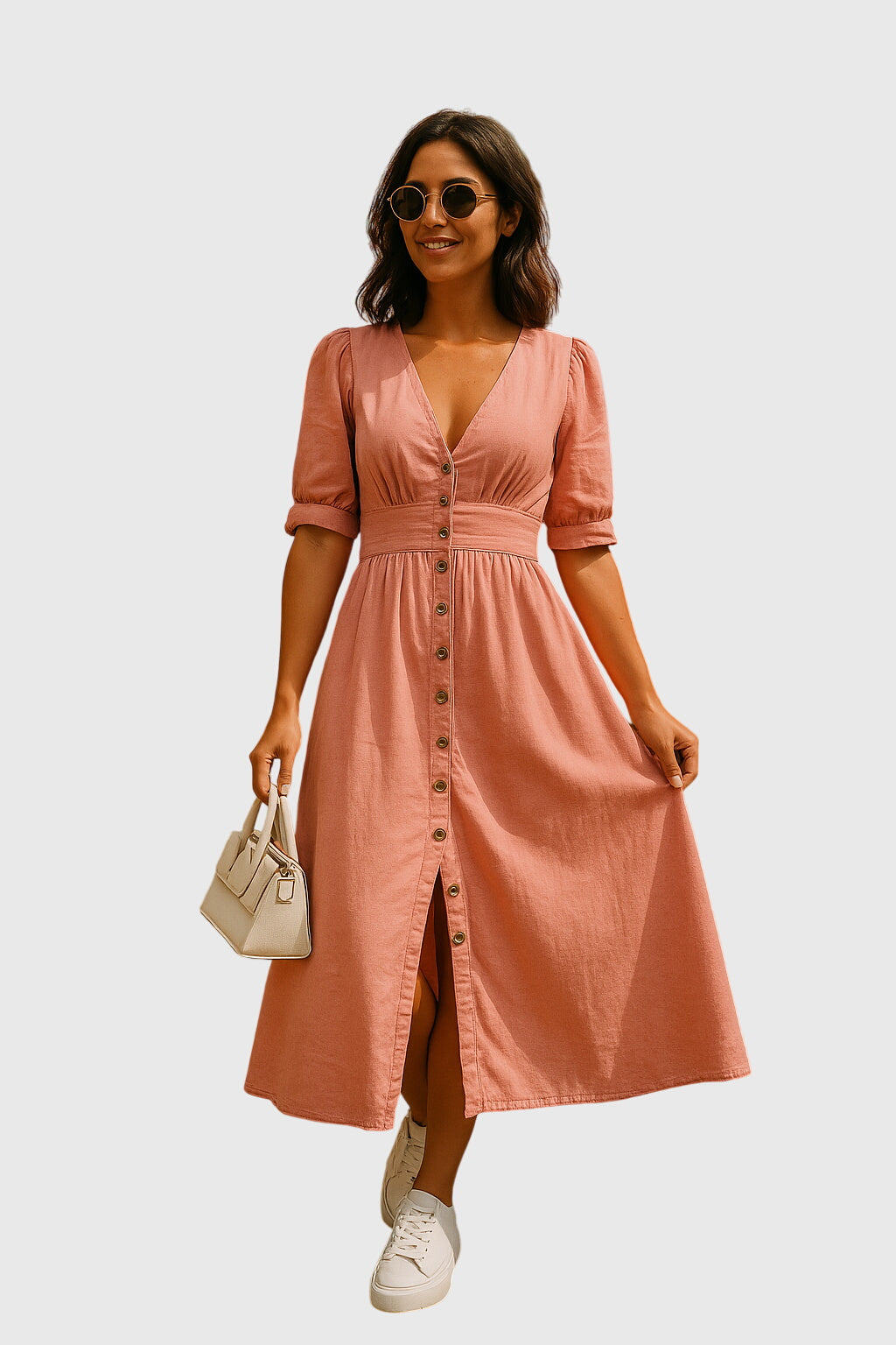 Jacqueline | Elegante Denim Jurk