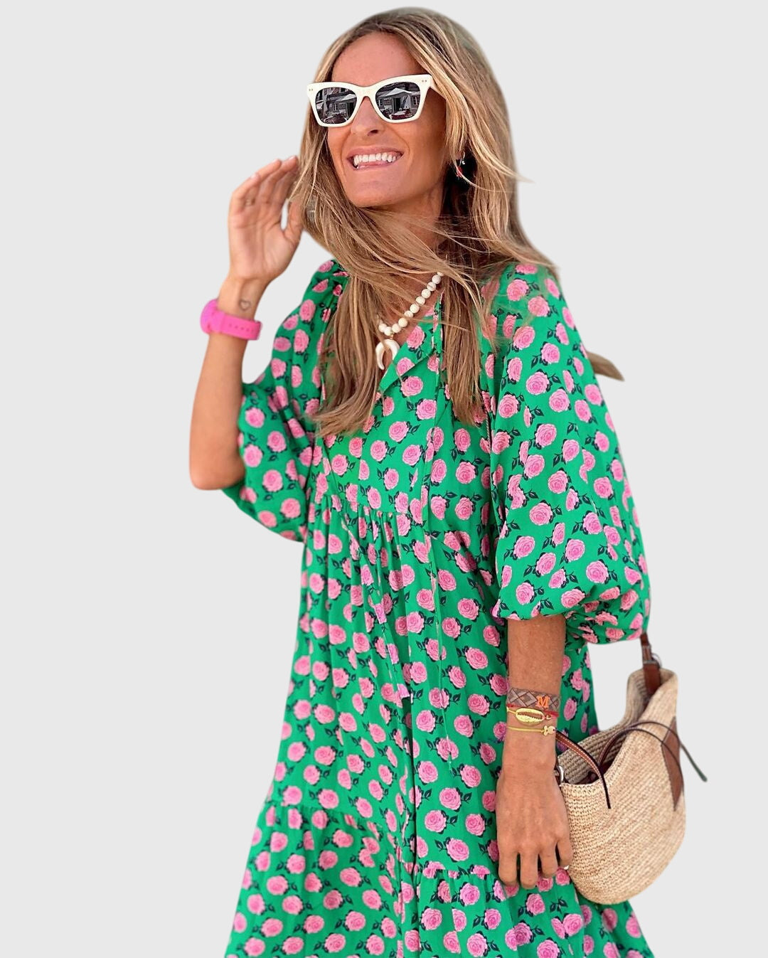 Sarah - Boho Maxi Jurk