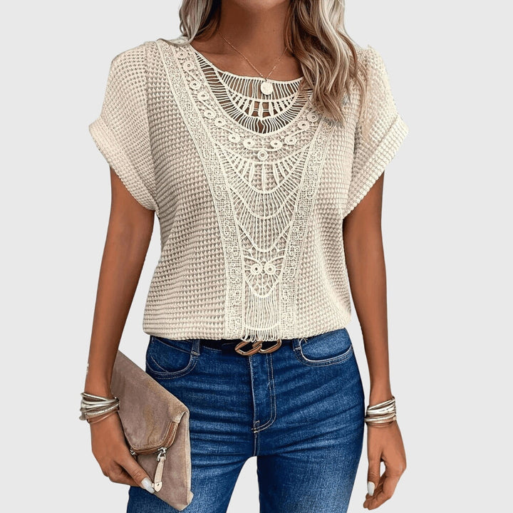 Parel | Elegante Ibiza Stijl Blouse