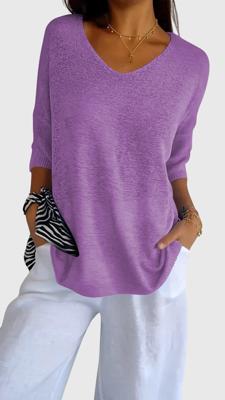 Cassandra | Elegante V-hals Top