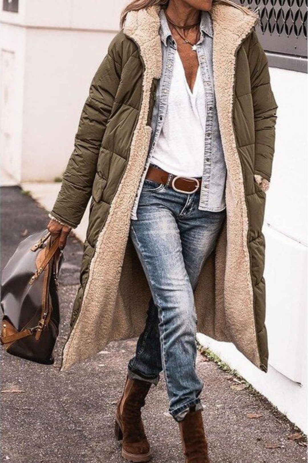 Sasha | Elegant Omkeerbare Jas