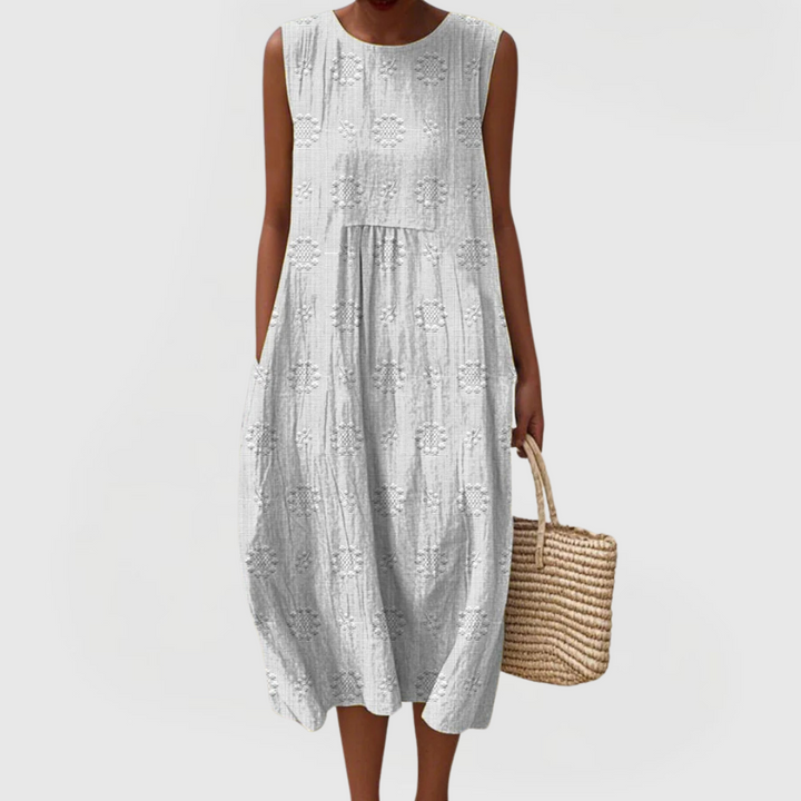 Teresa | Elegante Jurk Met Zakken