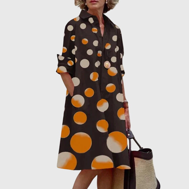 Paige - Elegante Jurk Met Zakken
