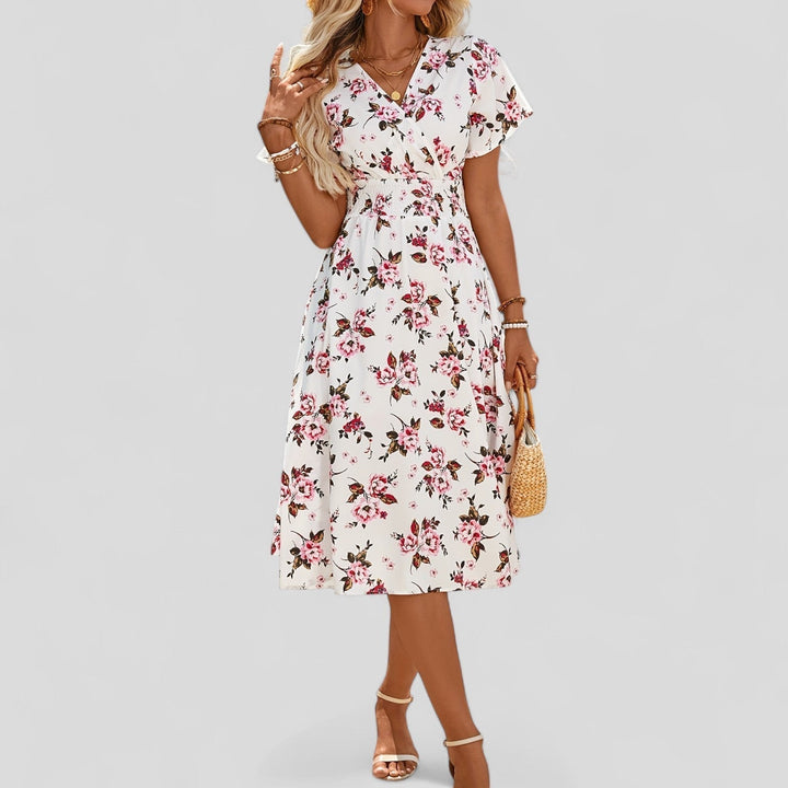 Gretalise | Comfortabele Zomer Midi Jurk
