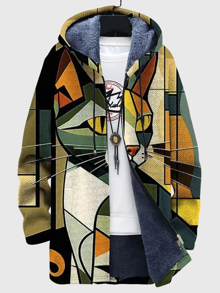 Anna - Jas met Artistieke Print
