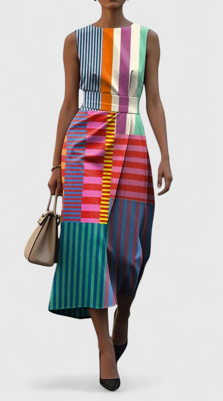 Lindsey | Elegante Midi Jurk