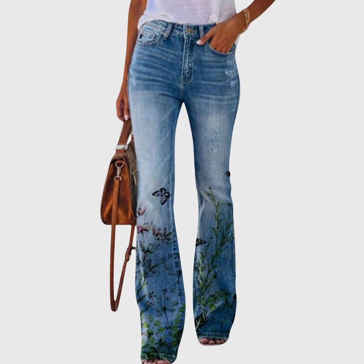 Broek Met Bloemen