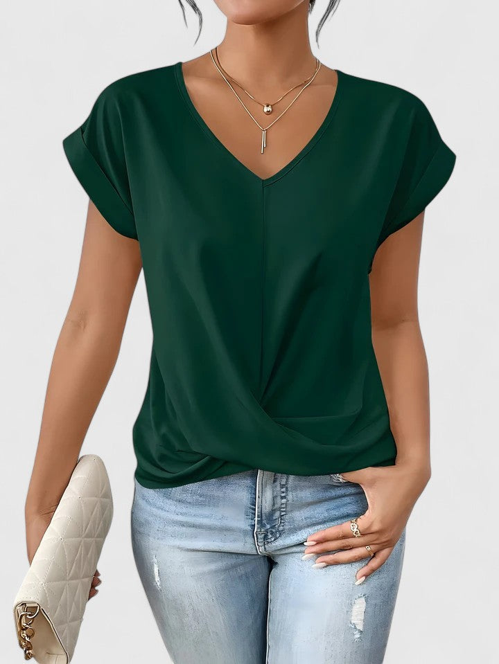 Mahrianne | Comfortabele V-Hals Top