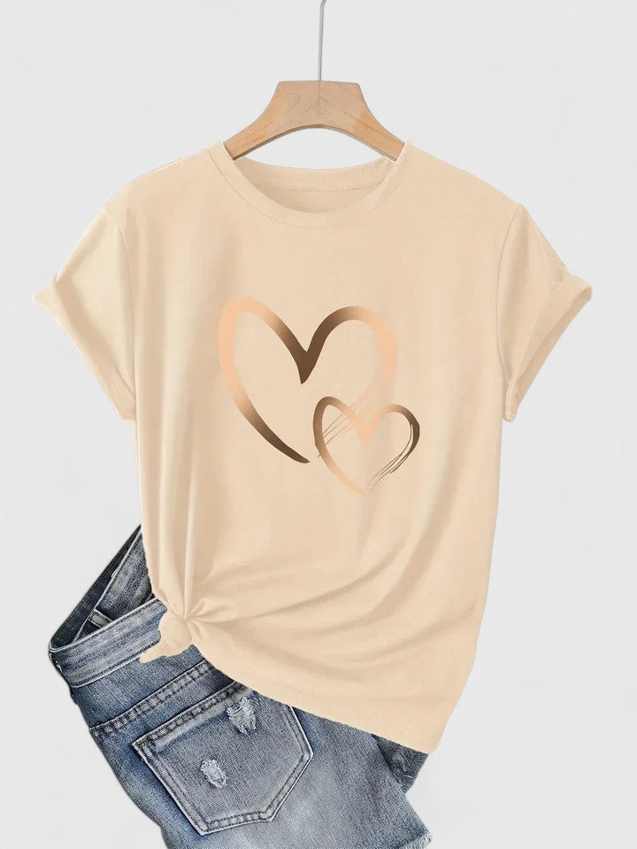 Ivanelle | Comfortabele Korte Mouwen T-Shirt