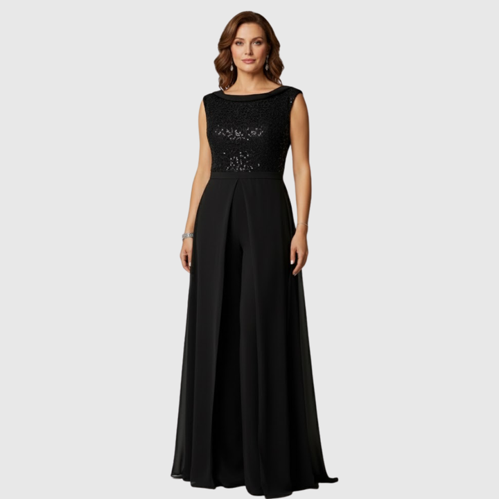 Zoraida Quinn | Stijlvolle Mouwloze Jumpsuit Jurk