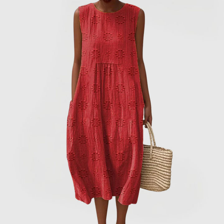 Teresa | Elegante Jurk Met Zakken