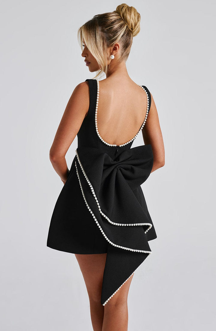Kylie | Gestructureerde Mini-jurk voor Vrouwen als Bruiloftsgast