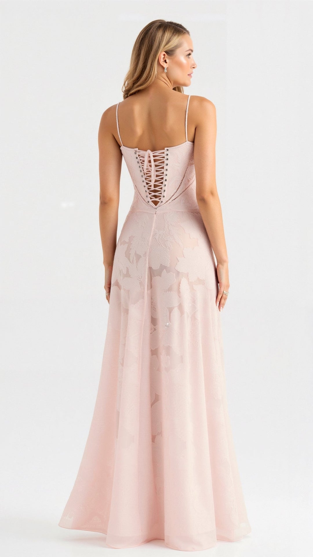 Caroline | Dames Bruiloft Gast Slip Maxi Jurk