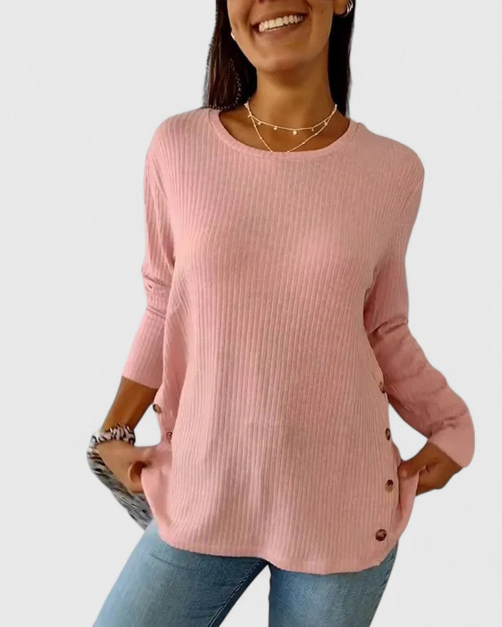 Megan | Elegante Crew Top