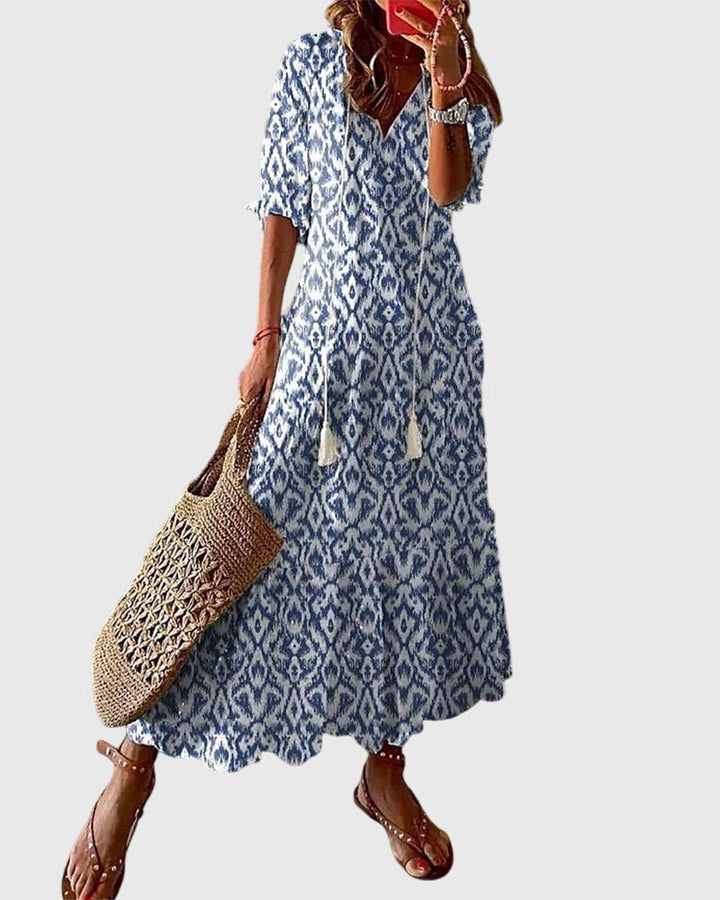 Amalia | Boho Vintage Zomerjurk