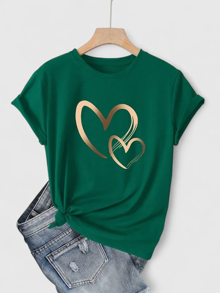 Ivanelle | Comfortabele Korte Mouwen T-Shirt