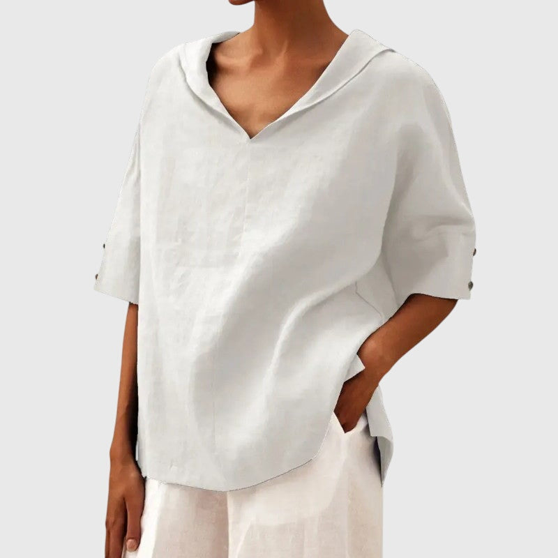 Ayla | Blouse - Geel