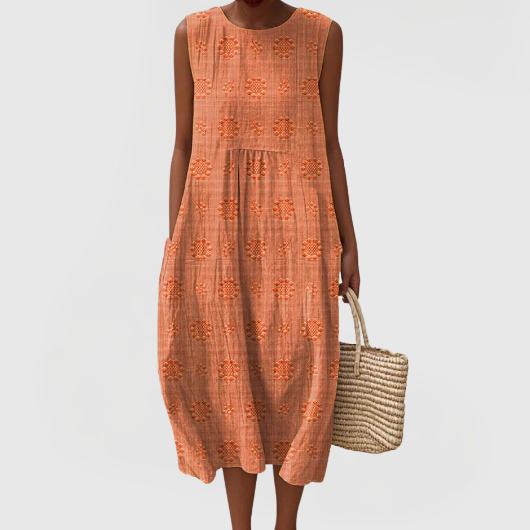 Teresa | Elegante Jurk Met Zakken