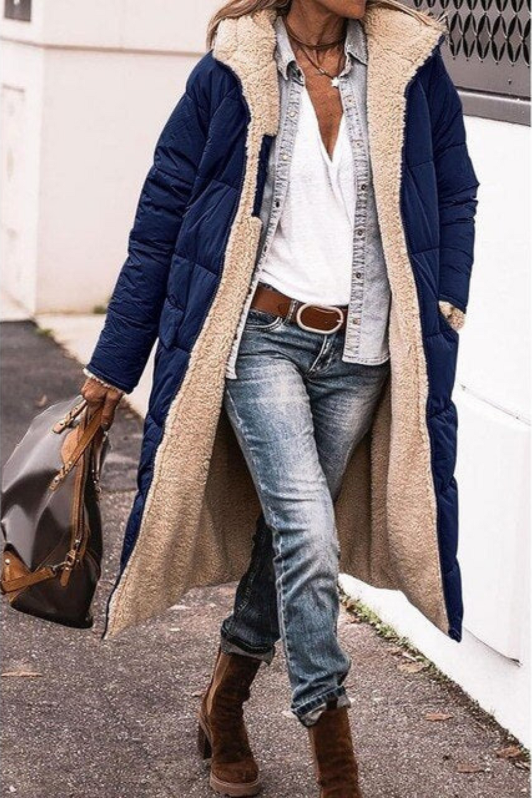 Sasha | Elegant Omkeerbare Jas