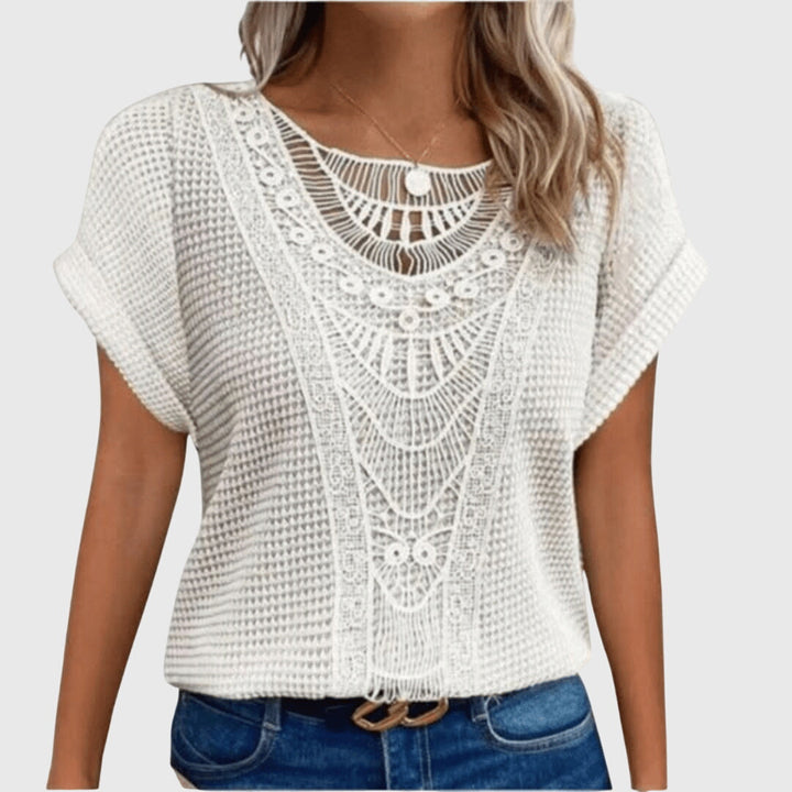 Parel | Elegante Ibiza Stijl Blouse