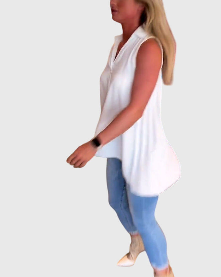 Lina | Mouwloze Top