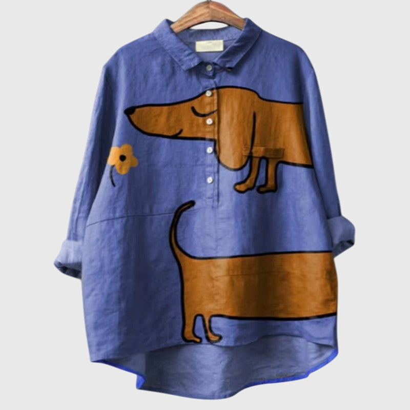 Asta | Blouse - Hond 2