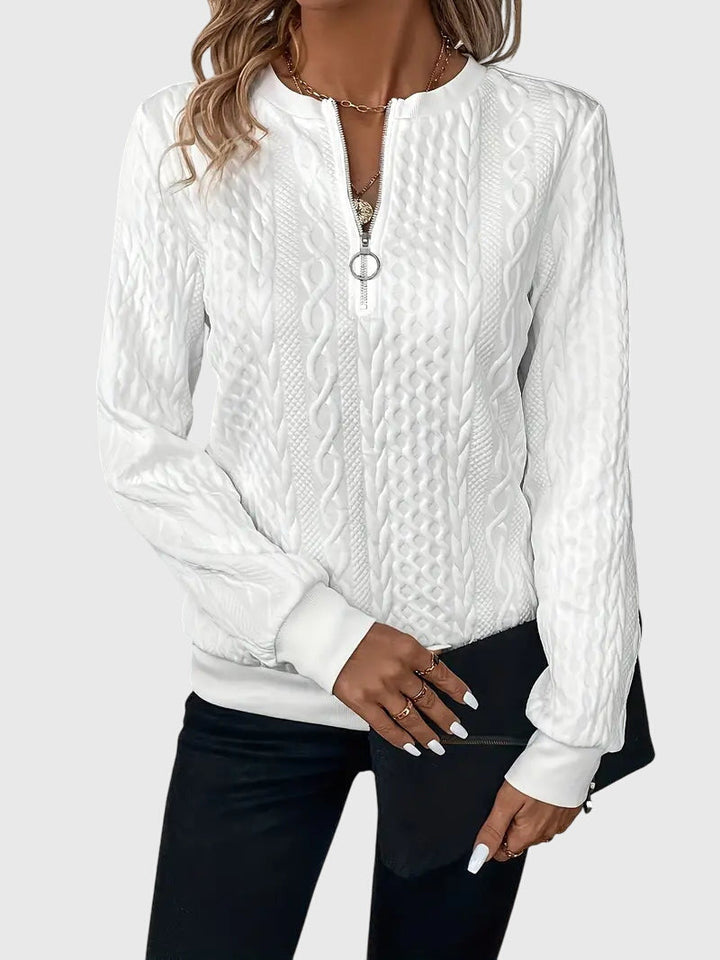 Nora | Sweater Met Rits