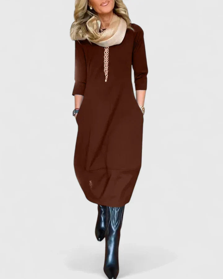 Danyshka | Elegante Midi Jurk