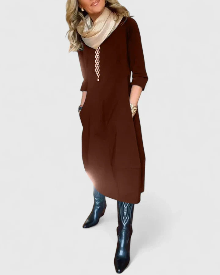 Danyshka | Elegante Midi Jurk