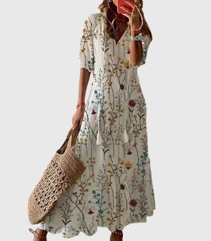 Amalia | Boho Vintage Zomerjurk