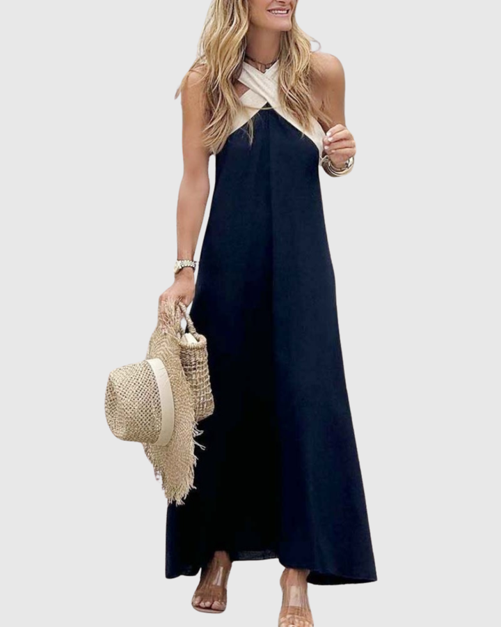 Orella | Cross-Neck Jurk