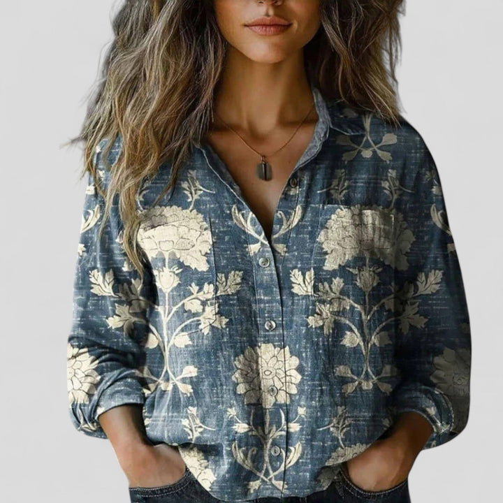 Lorenhilde | Comfortabele Blouse Shirt