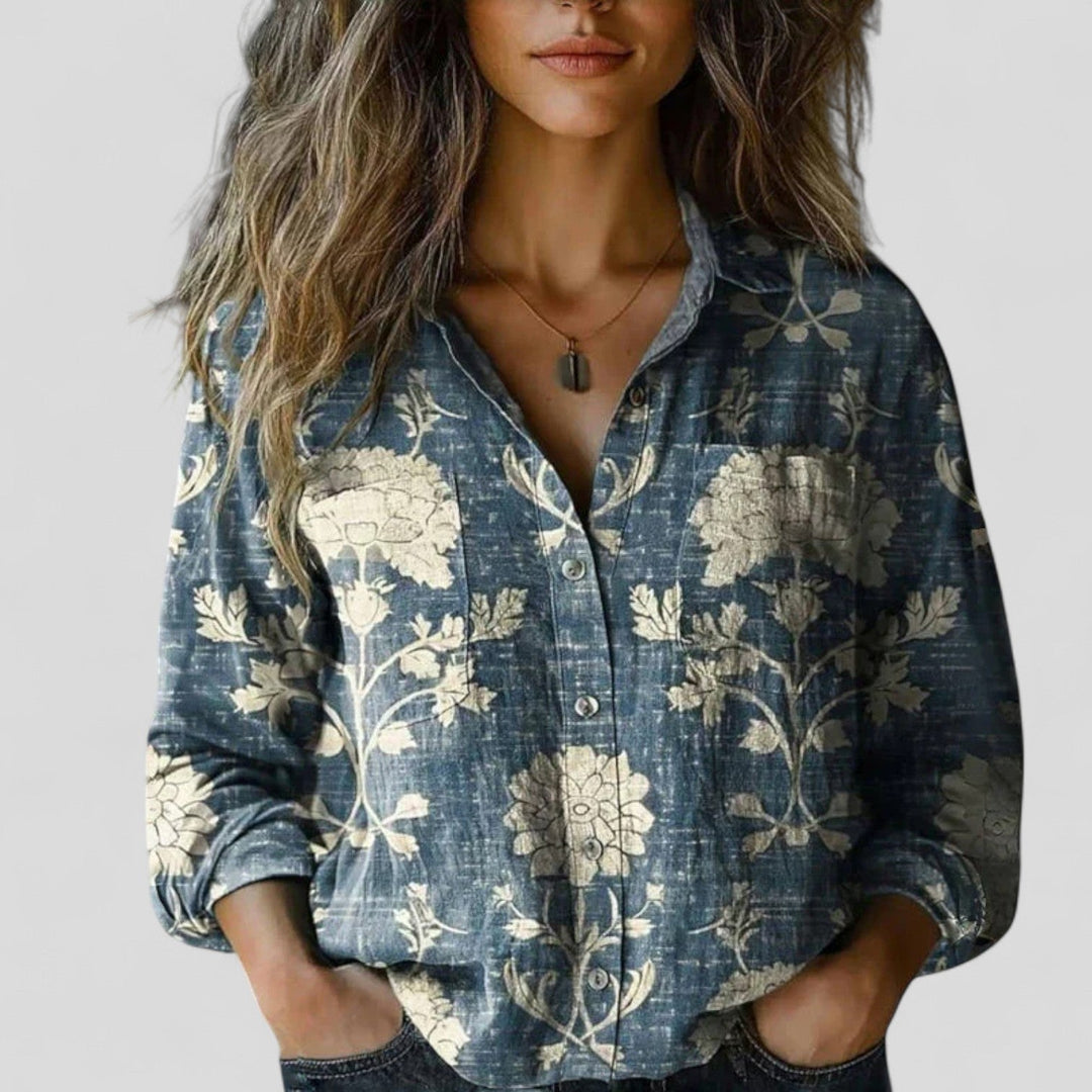 Lorenhilde | Comfortabele Blouse Shirt