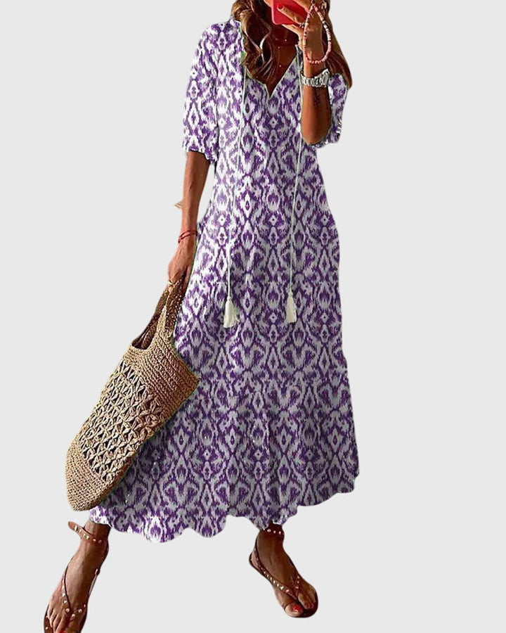 Amalia | Boho Vintage Zomerjurk