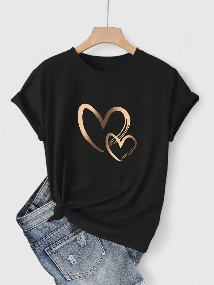 Ivanelle | Comfortabele Korte Mouwen T-Shirt