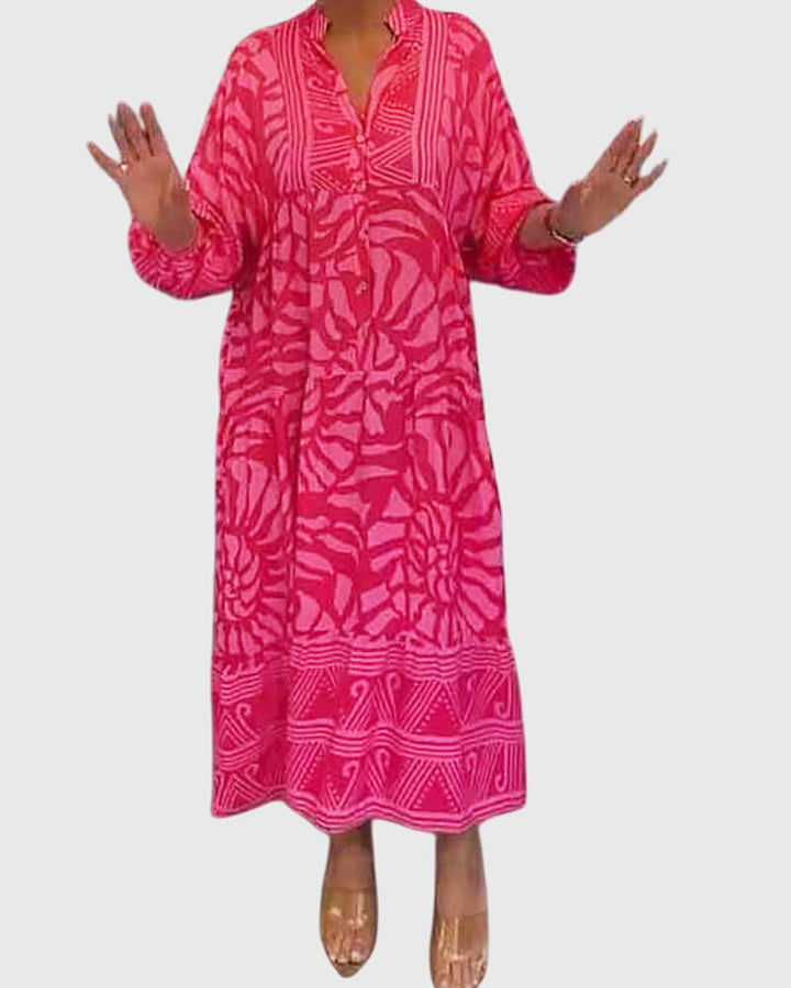 Mckinley | Maxi Jurk Met Elegante Print