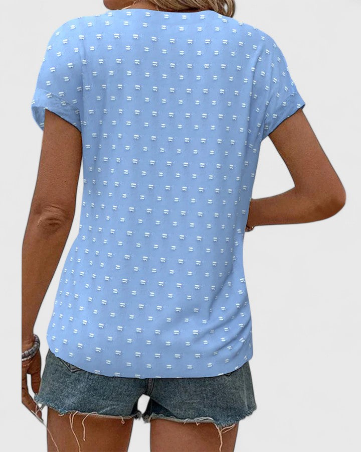 Miles | Comfortabele V-hals Shirt