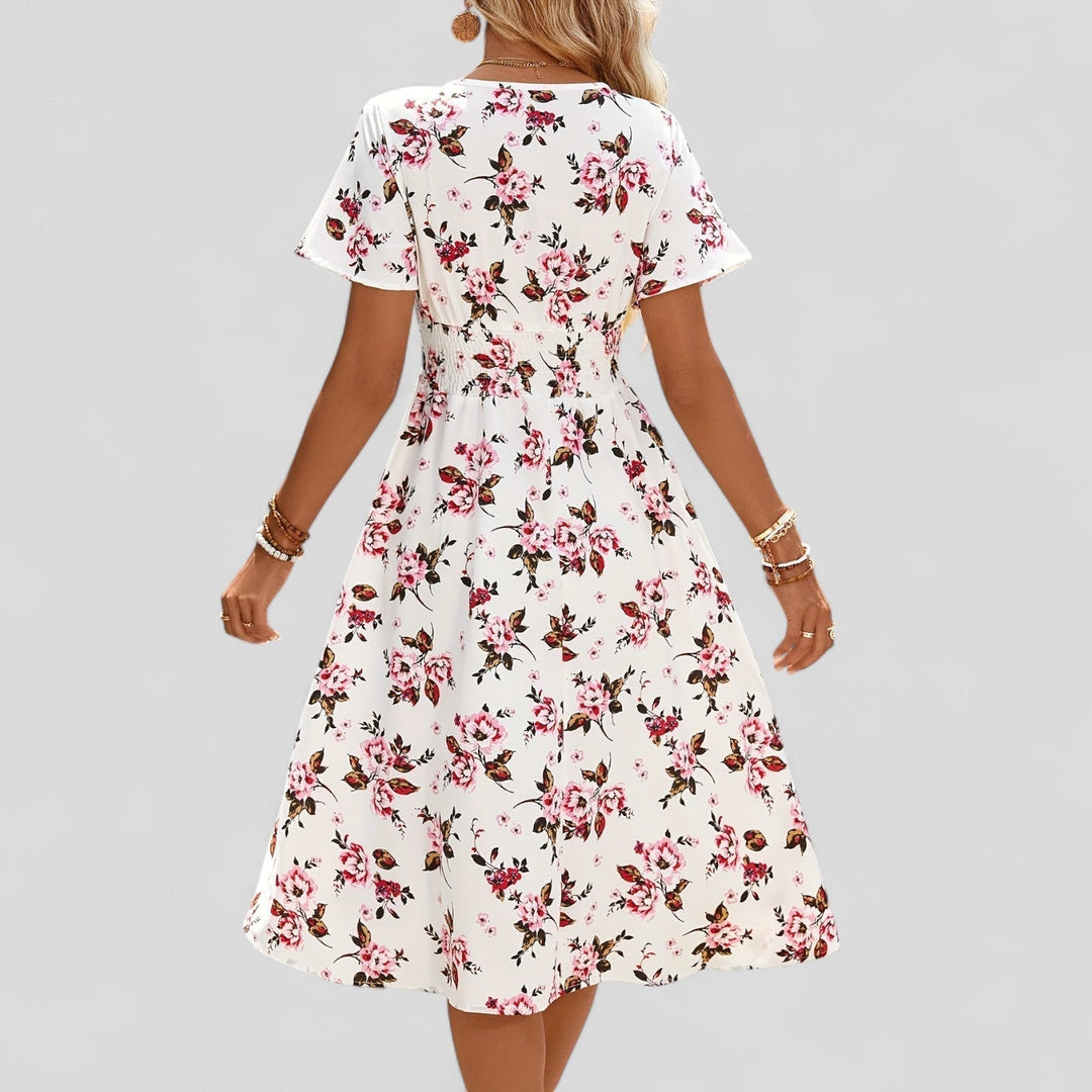 Gretalise | Comfortabele Zomer Midi Jurk
