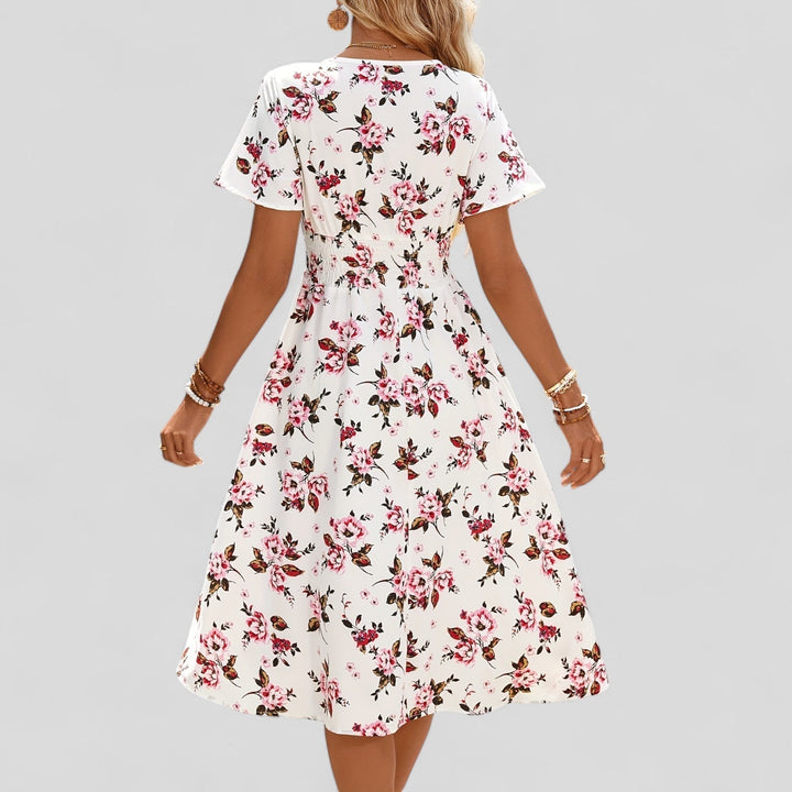 Gretalise | Comfortabele Zomer Midi Jurk