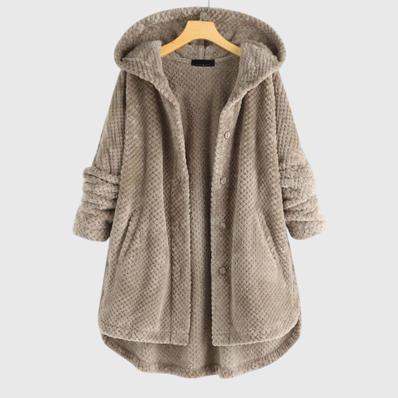 Franca - Fleece Jacket Met Kap