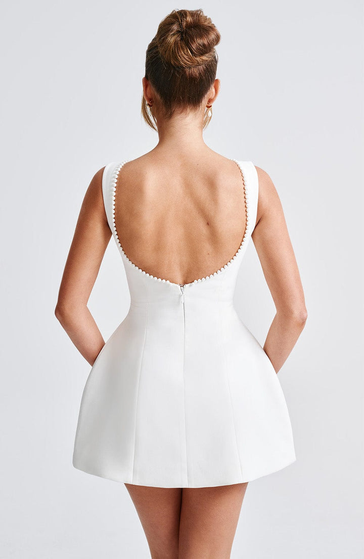Kylie | Gestructureerde Mini-jurk voor Vrouwen als Bruiloftsgast