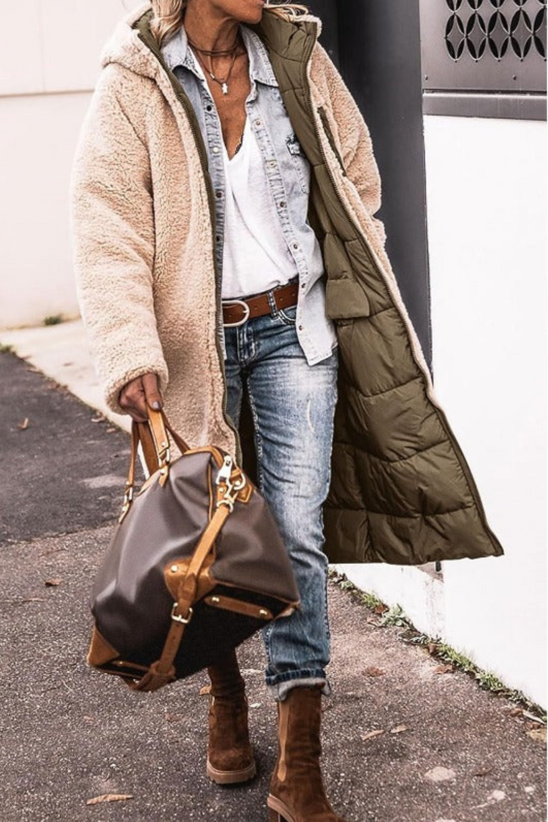 Sasha | Elegant Omkeerbare Jas