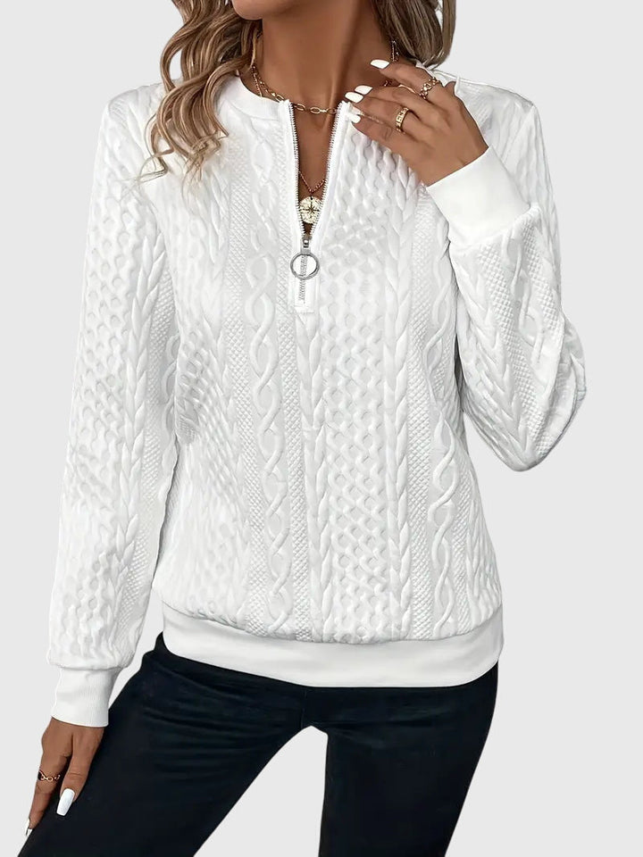 Nora | Sweater Met Rits
