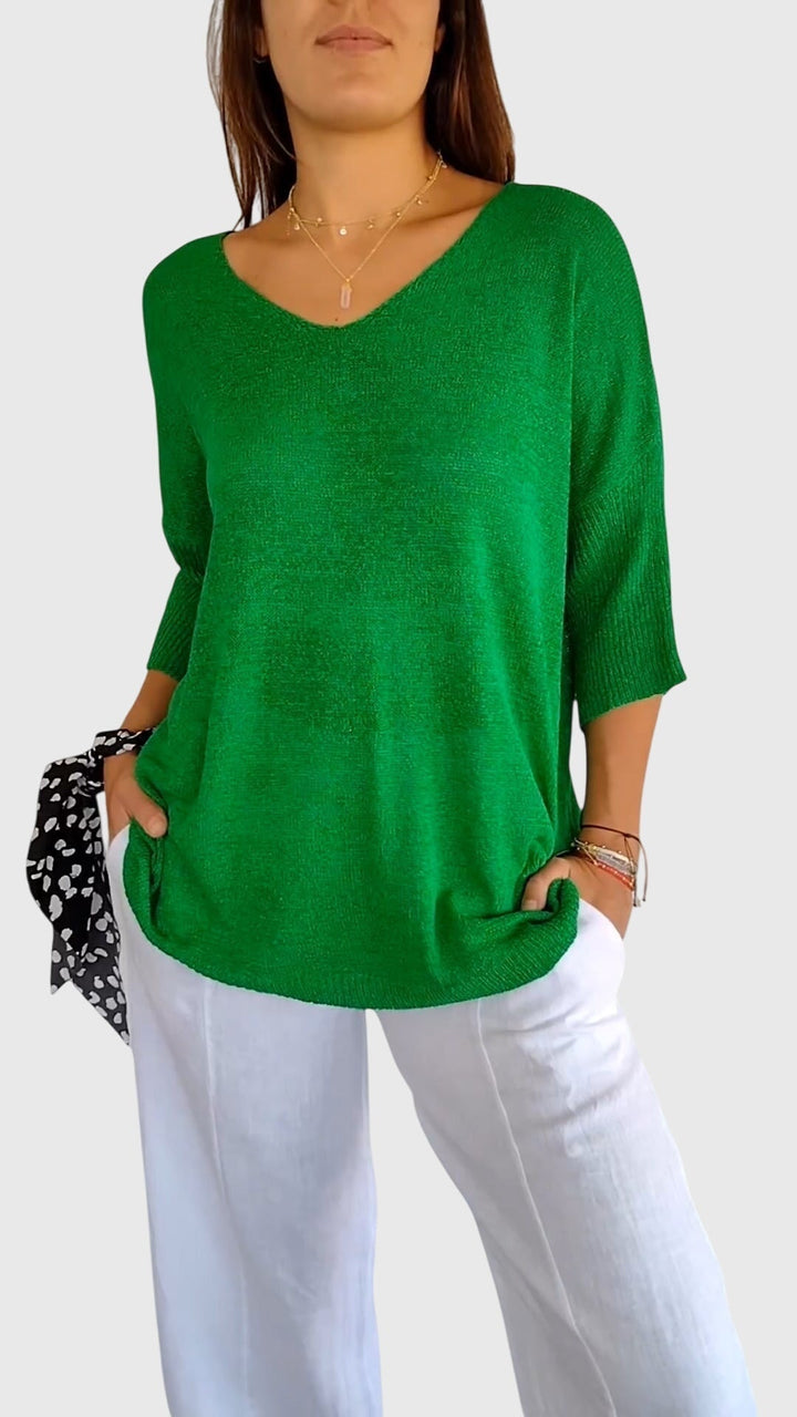 Cassandra | Elegante V-hals Top