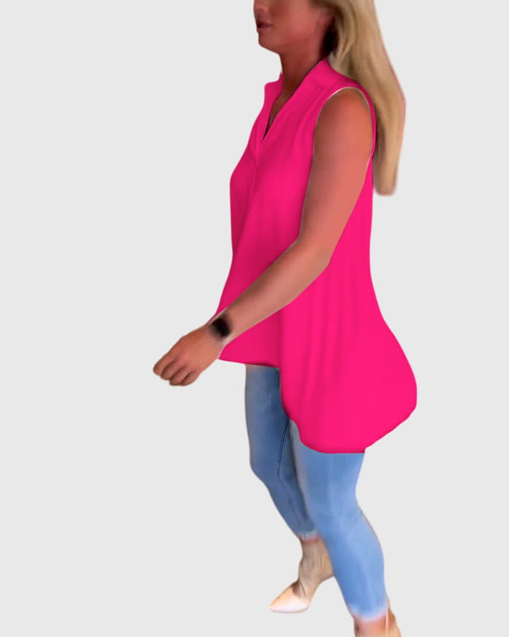 Lina | Mouwloze Top
